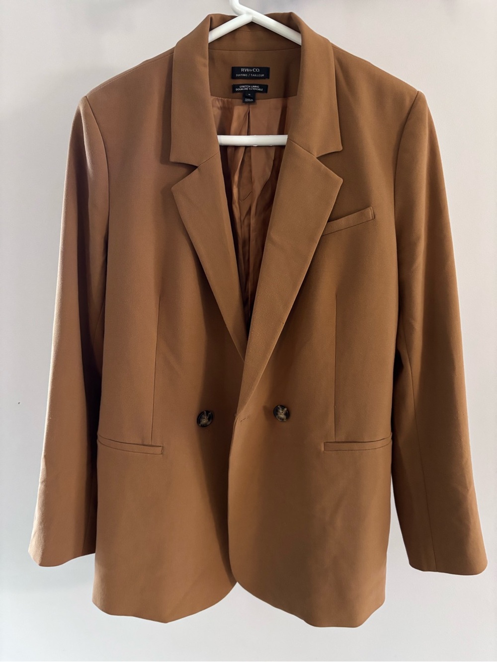 RW&CO. Women's Camel Blazer